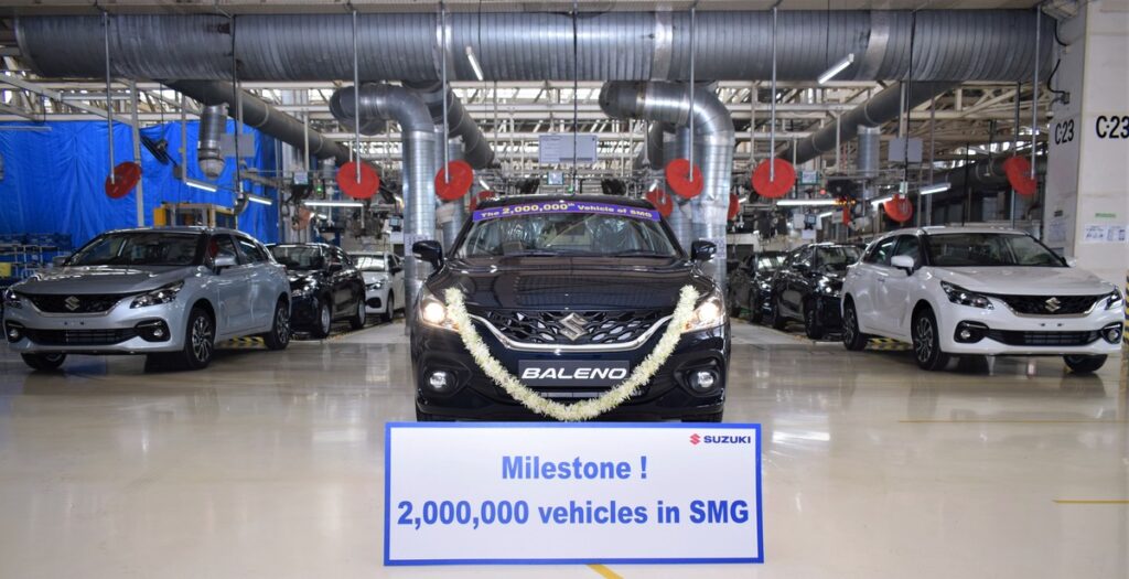 DEUX MILLIONS DE VOITURES SUZUKI PRODUITES DANS L’USINE DE GUJARAT